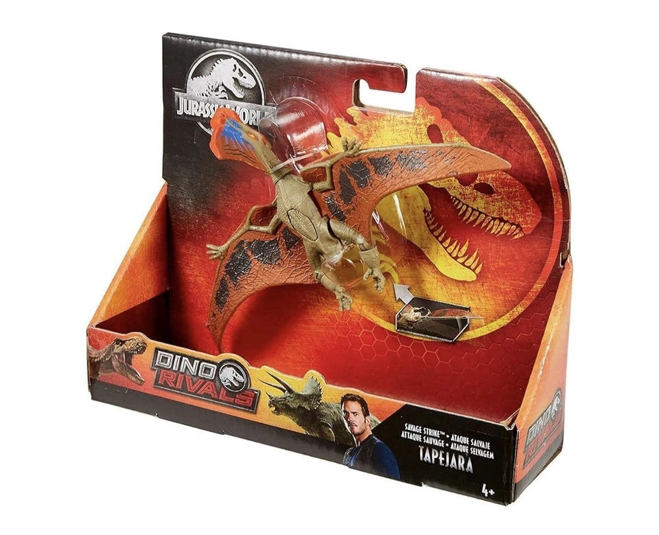 Jurassic World: Dino Rivals Mattel 2018 - Savage Strike (TAPEJARA) 4+ Brand New