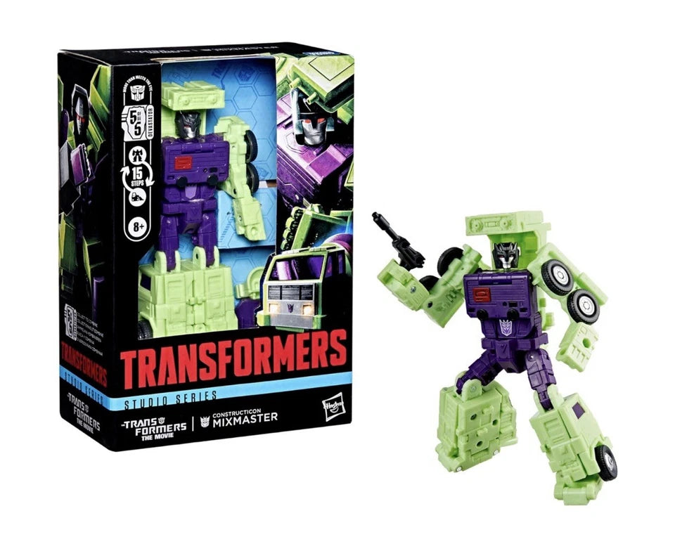 Transformers: The Movie 2025 Hasbro SS Voyage Class Constructicon (MIXMASTER) 8+ Brand New