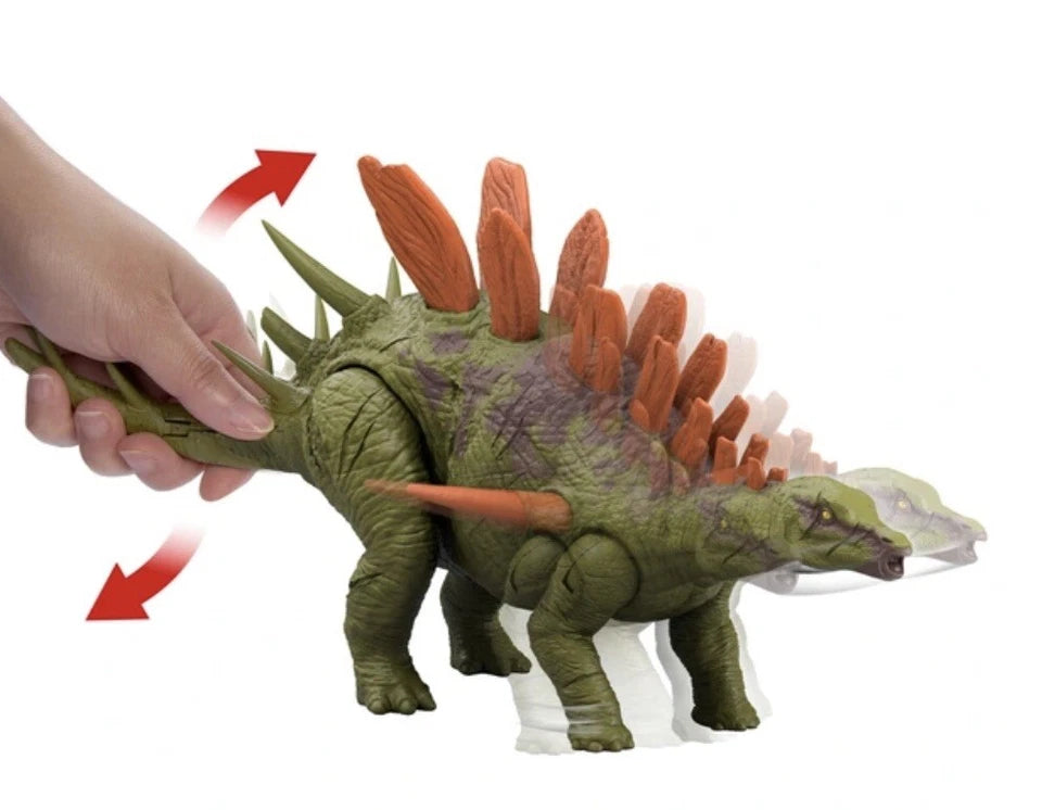 Jurassic World: 2024 Mattel Chaos Theory Netflix Wild Roar (KENTROSAURUS) 4+ New