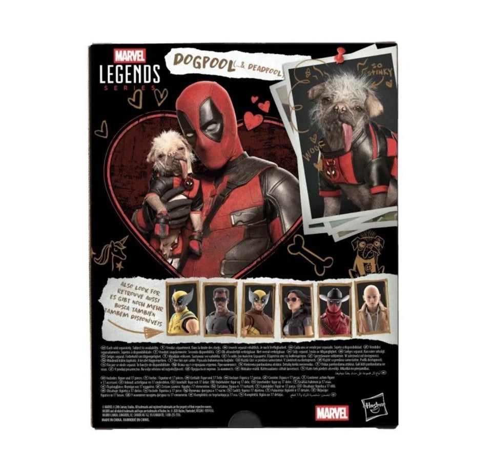 Marvel Legends Series: Hasbro 2026 Deadpool & Wolverine (DOGPOOL & DEADPOOL) 4+ New