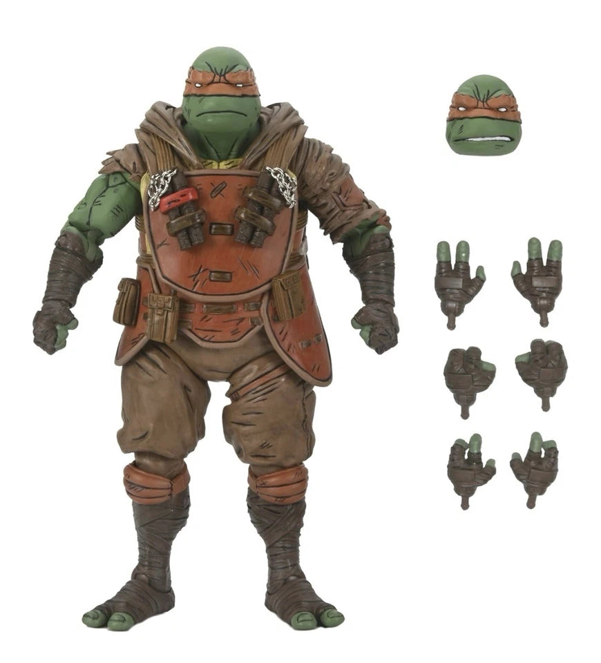 Teenage Mutant Ninja Turtles: Neca 2023 The Last Ronin MICHELANGELO 14+ New