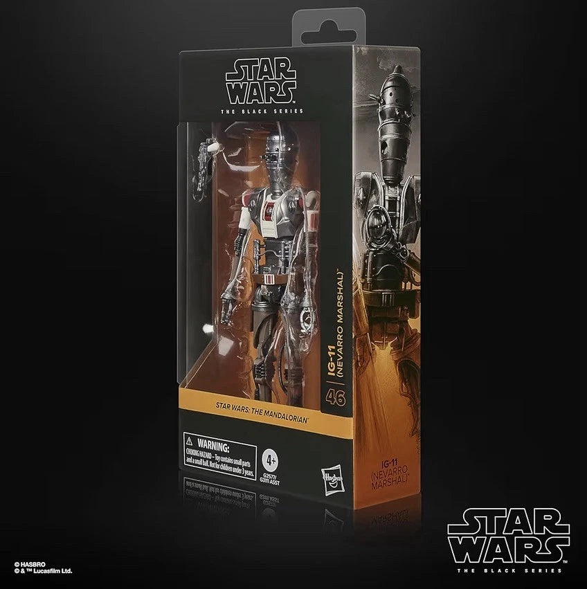 Star Wars: The Mandalorian Hasbro 2026 Black Series IG-11 Nevarro Marshal 4+ New