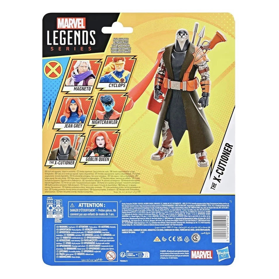 Marvel Legends Series: Marvel Studios Hasbro 2024 X-Men ‘97 THE X-CUTIONER 4+ New