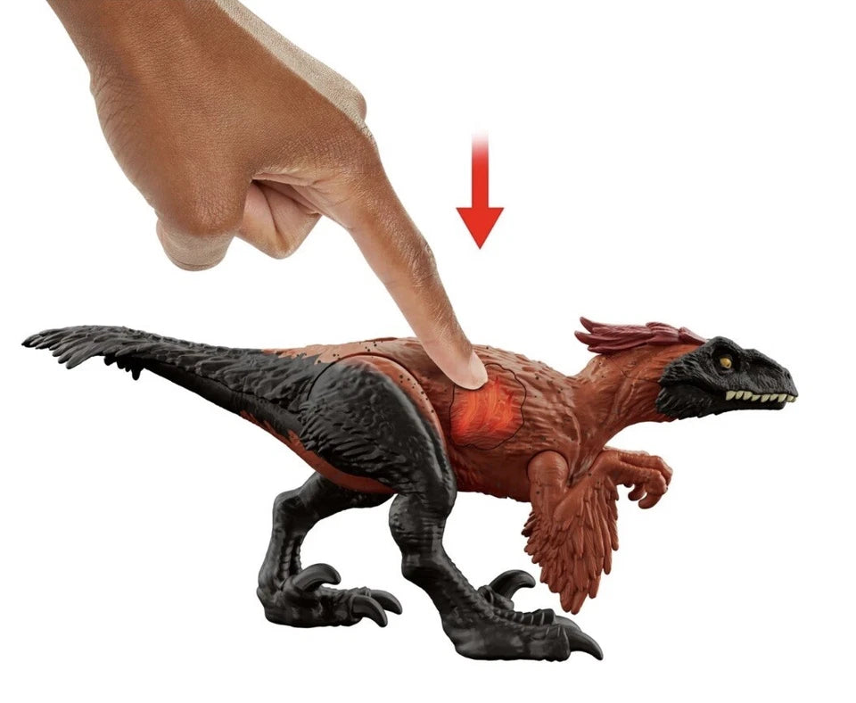 Jurassic World: Mattel 2023 Epic Attack PYRORAPTOR 4+ Brand New