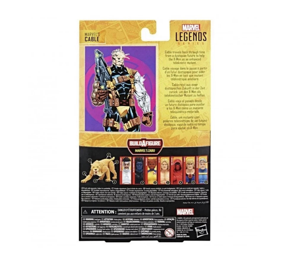 Marvel Legends Series: Hasbro 2024 - MARVEL’S CABLE (BAF - Zabu) 4+ Brand New