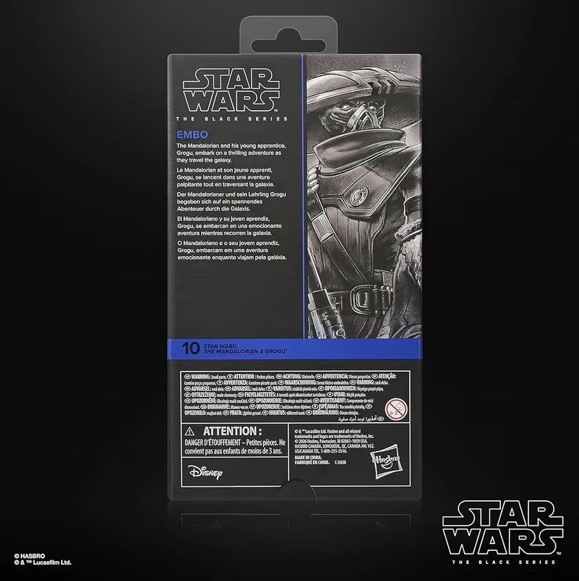 Star Wars: The Mandalorian & Grogu Hasbro 2026 - The Black Series (EMBO) 4+ New