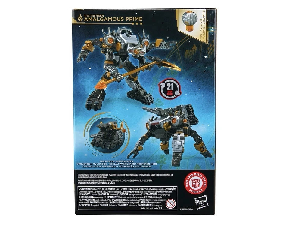 Transformers: Age Of The Primes Hasbro 2026 VC The Thirteen AMALGAMOUS PRIME 8+ New