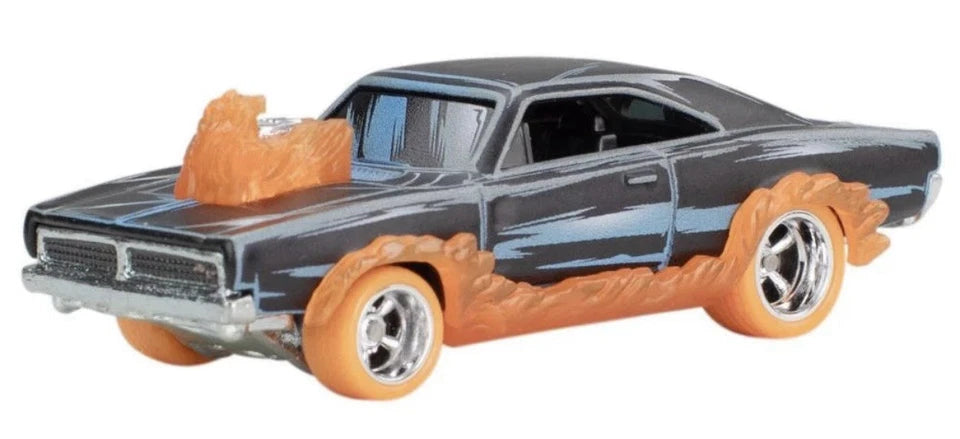 Hot Wheels Premium 2025 Hot Wheels Popculture Marvel GHOST RIDER CHARGER 4+ New
