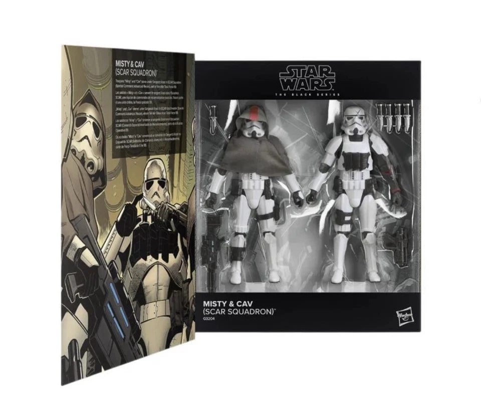 Star Wars: The Black Series Hasbro 2026 - CAV & MISTY (SCAR Squadron) 4+ New