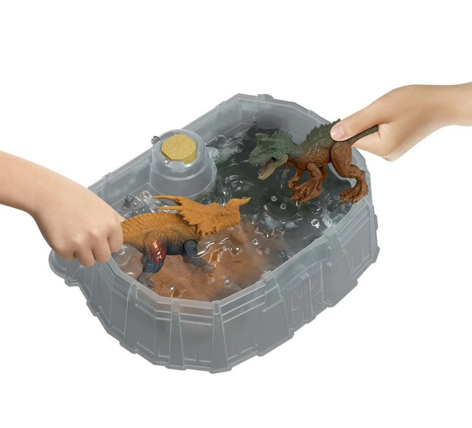 Jurassic World: Mattel 2024 Dino Reveal Battle Pack EINIOSAURUS & PIATNITZKYSAURUS 4+ New