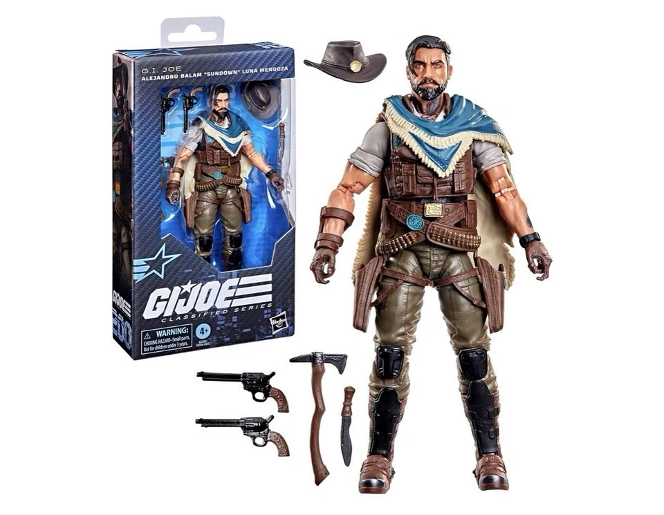 G.I.Joe Classified Series: Hasbro 2026 ALEJANDRO BALAM “SUNDOWN” LUNA MENDOZA #200 4+ New
