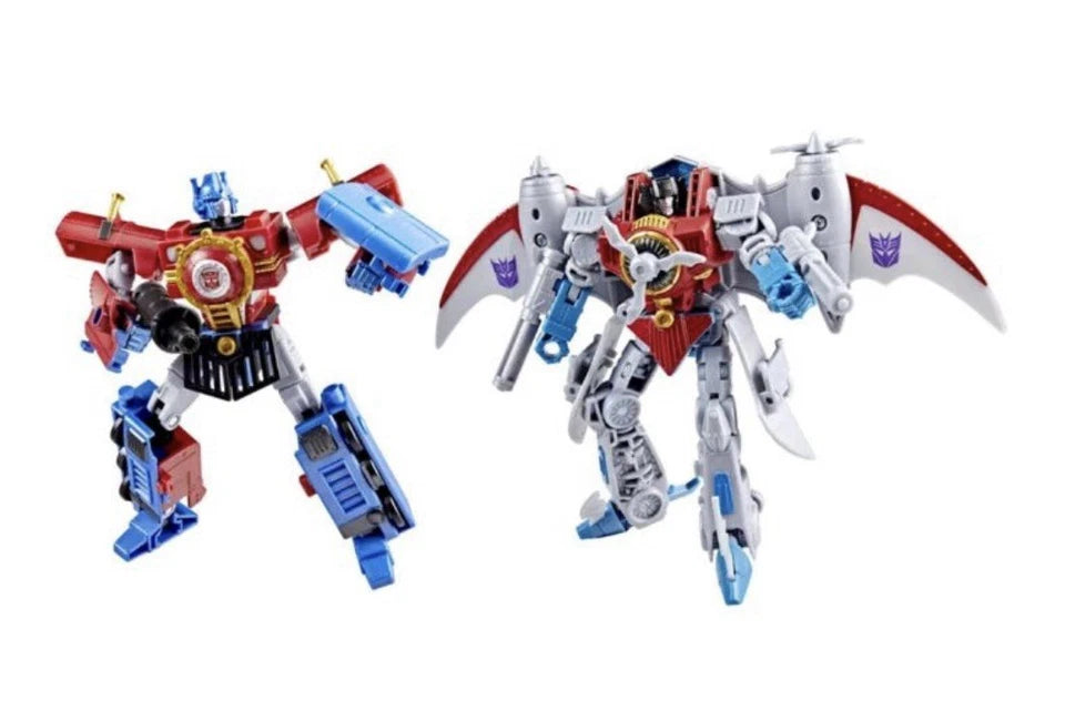Transformers: Hearts Of Steel Hasbro 2025 Timelines OPTIMUS PRIME & STARSCREAM 8+ New