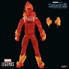 Marvel Legends Series: Hasbro 2025 The Fantastic 4: First Steps (HUMAN TORCH) 4+ New