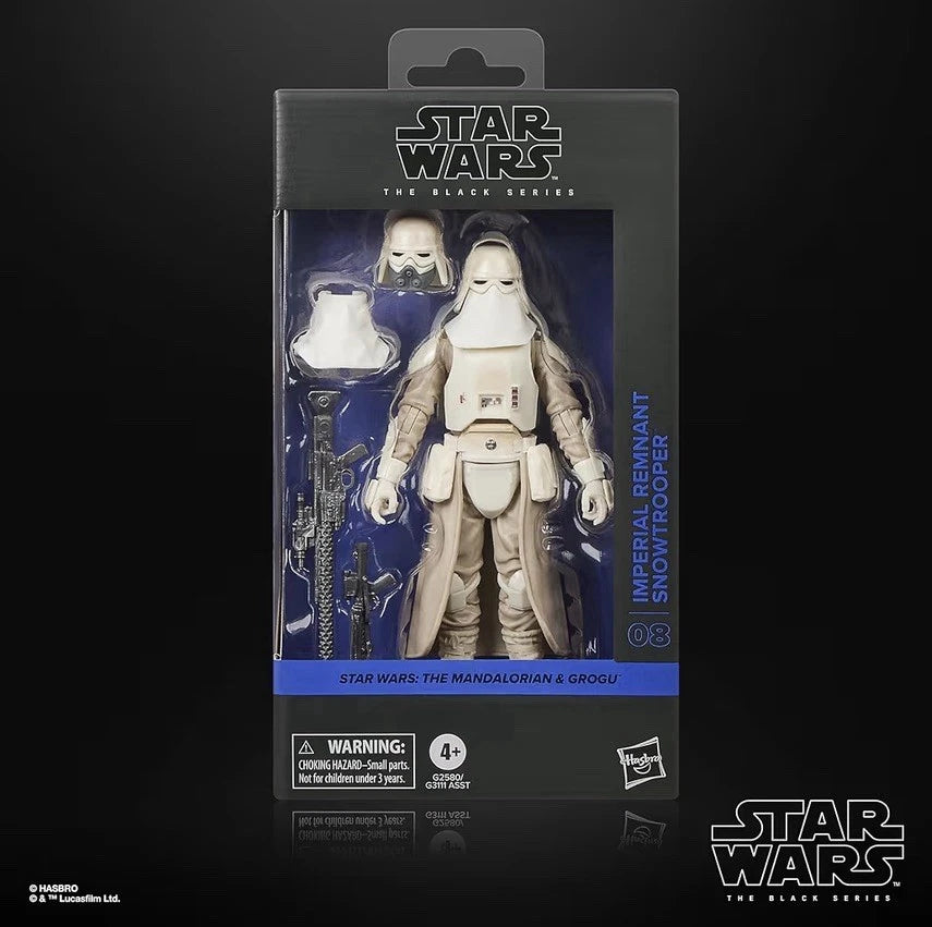 Star Wars: Mandalorian & Grogu Hasbro 2026 The Black Series (IMPERIAL REMNANT SNOWTROOPER) 4+ New