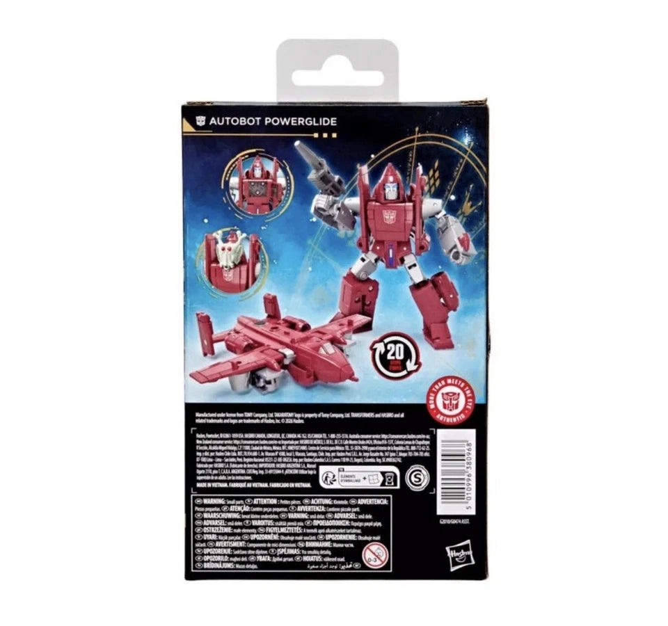 Transformers: Age Of The Primes Hasbro 2026 DC AUTOBOT POWERGLIDE 8+ New