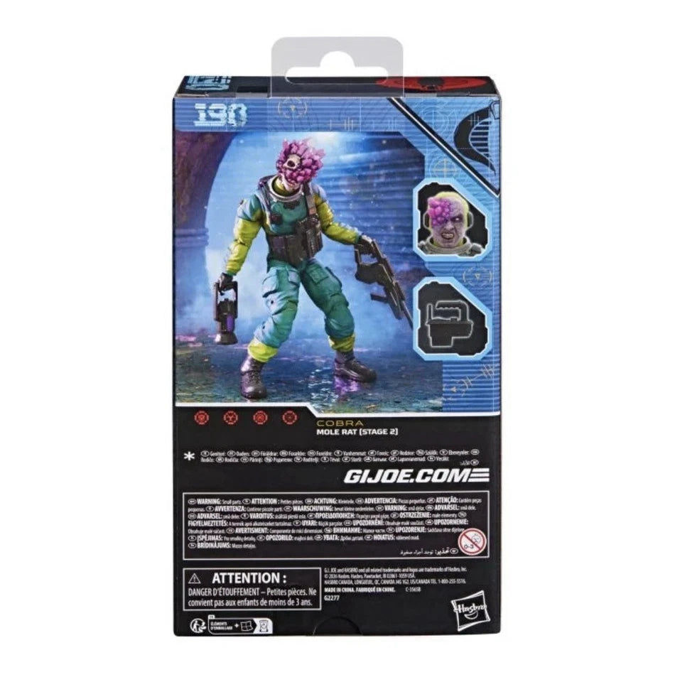 G.I. Joe Classified Series: Hasbro 2026 #190 MOLE RAT (STAGE 2) 4+ Brand New