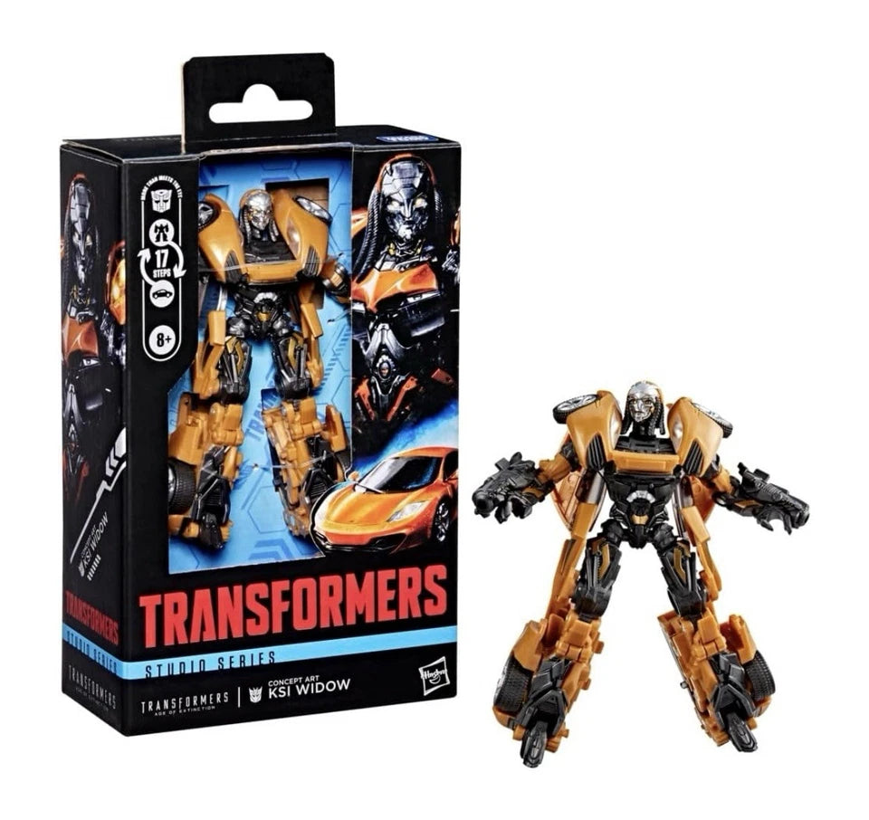 Transformers: Age Of Extinction Hasbro 2025 SS Deluxe Class (CONCEPT ART KSI WIDOW) 8+ New