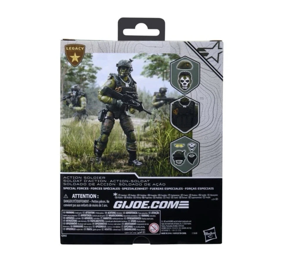 G.I. Joe Classified Series: Hasbro 2026 Legacy Collection (ACTION SOLDIER-SPECIAL FORCES) 4+ New