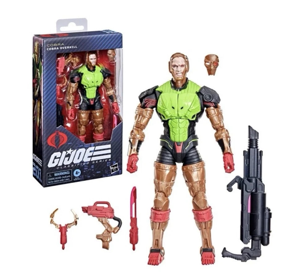 G.I. Joe Classified Series: Hasbro 2026 (COBRA OVERKILL #201) 4+ Brand New
