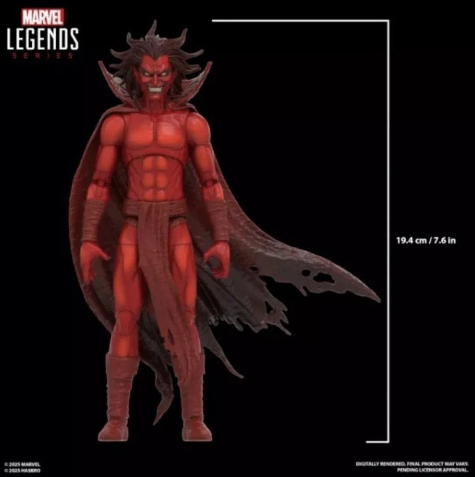 Marvel Legends Series: Hasbro 2026 Marvel’s MEPHISTO With Infernal Throne 4+ New