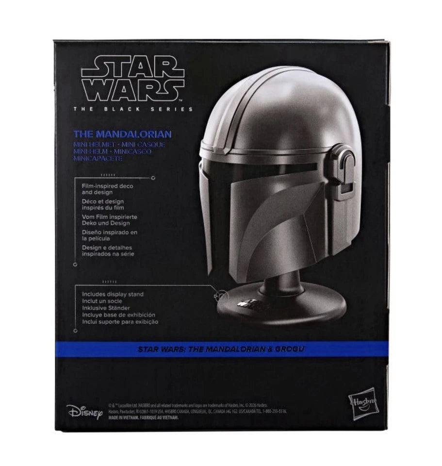 Star Wars: The Black Series Hasbro 2026 (THE MANDALORIAN) Mini-Helmet 4+ New