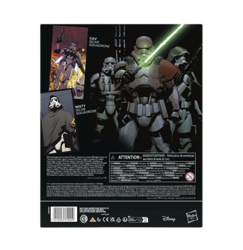 Star Wars: The Black Series Hasbro 2026 - CAV & MISTY (SCAR Squadron) 4+ New