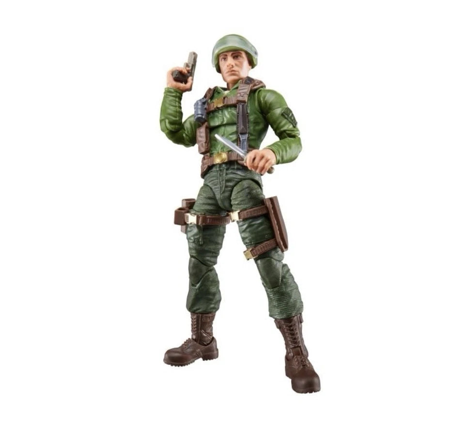 G.I. Joe Classified Series: Hasbro 2025 Retro Cardback G.I. JOE TROOPER 4+ New