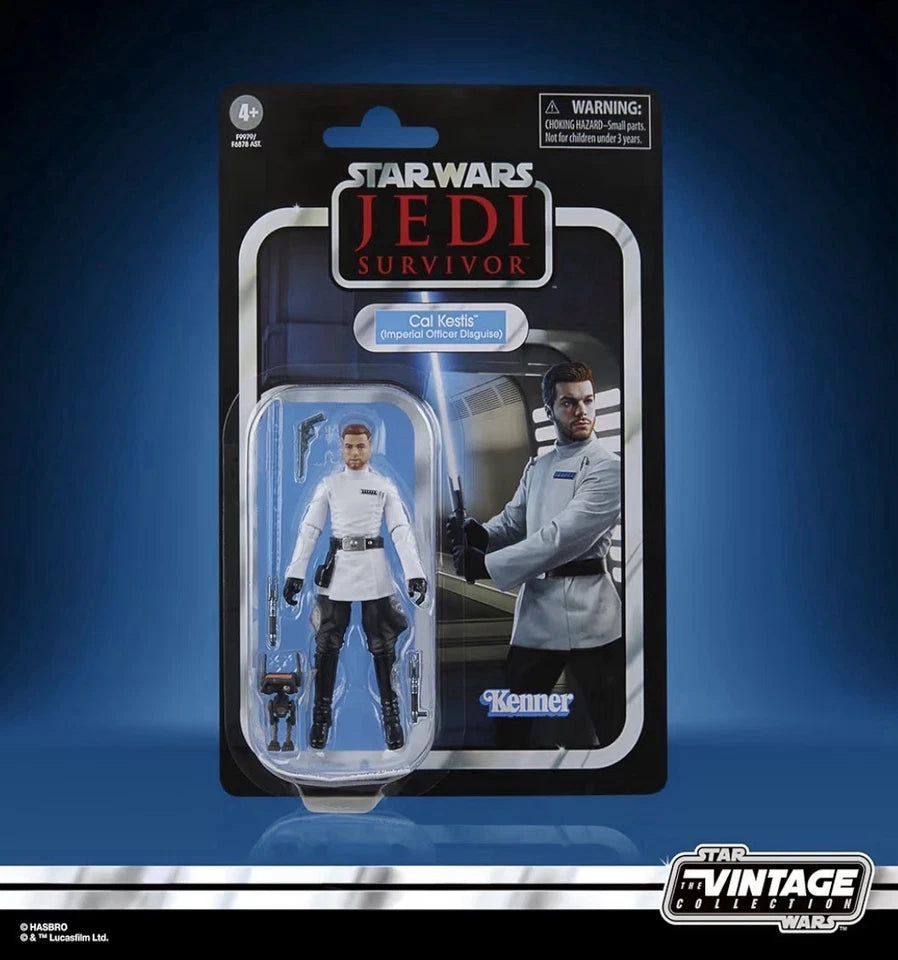 Star Wars: Jedi Survivor Hasbro 2024 The Vintage Collection CAL KESTIS (Imperial Officer Disguise) 4+ New