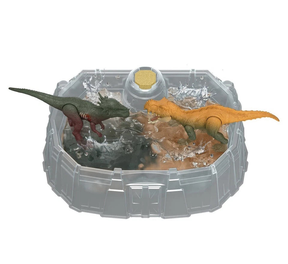 Jurassic World: Mattel 2024 Dino Reveal Battle Pack STYGIMOLOCH & PRESTOSUCHUS 4+ New