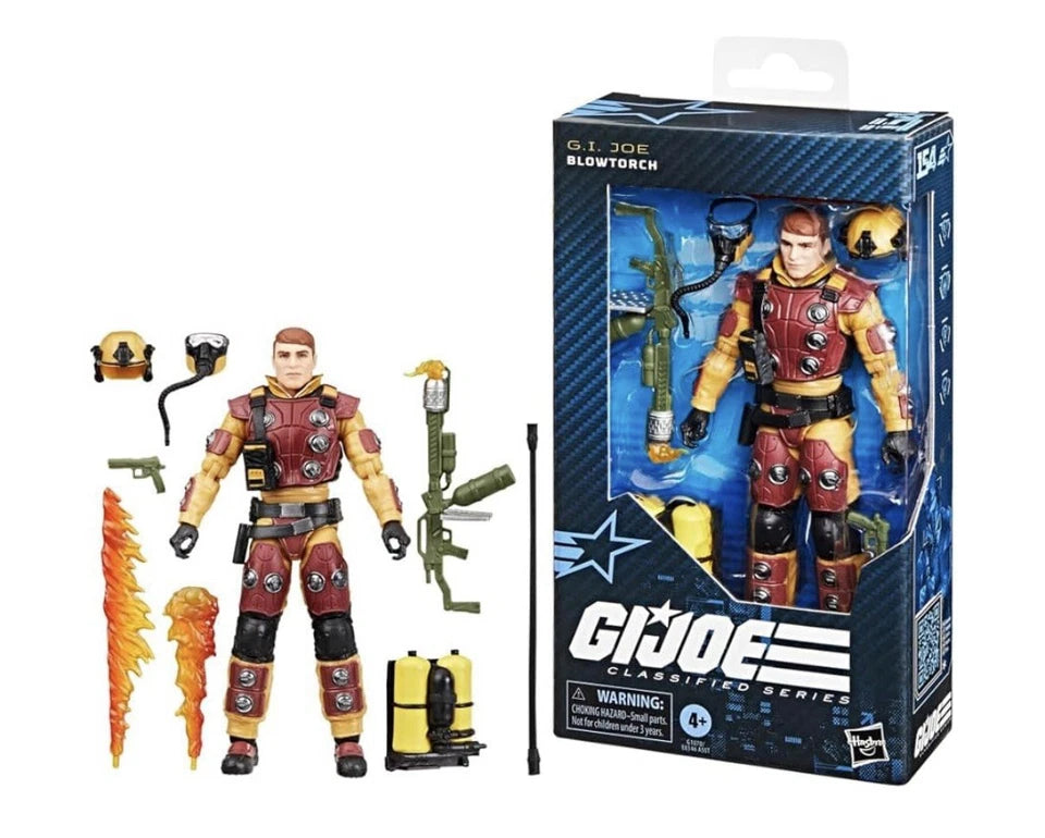 G.I. Joe Classified Series: Hasbro 2025 BLOWTORCH #154 4+ Brand New