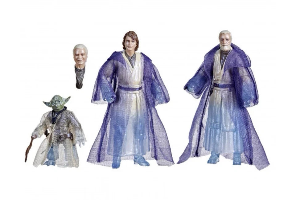 Star Wars: ROTJ Hasbro 2025 The Vintage Collection (JEDI SPIRITS) 3-Pack 4+ New
