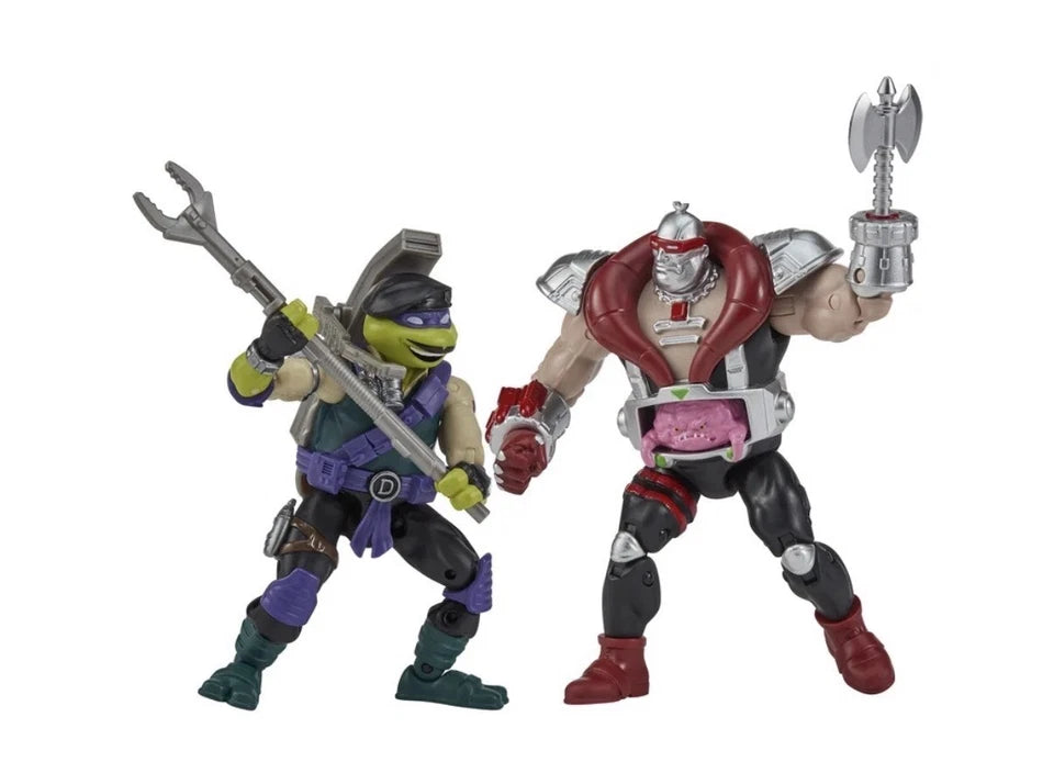 TMNT X G.I.JOE: Playmates Toys 2026 - (Dial-Tone DONNIE Vs Destro KRANG) 4+ New