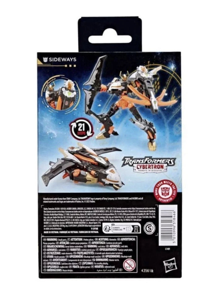 Transformers: Age Of The Primes Hasbro 2025 Deluxe Class (CYBERTRON SIDEWAYS) 8+ Brand New