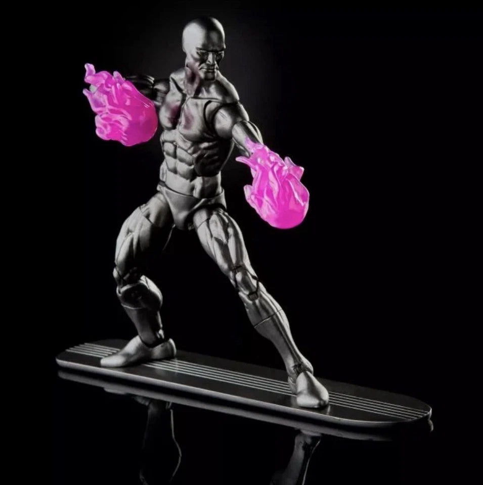 Marvel Legends Series: Hasbro 2025 Silver Surfer (SILVER SURFER) With Mjolnir 4+ New