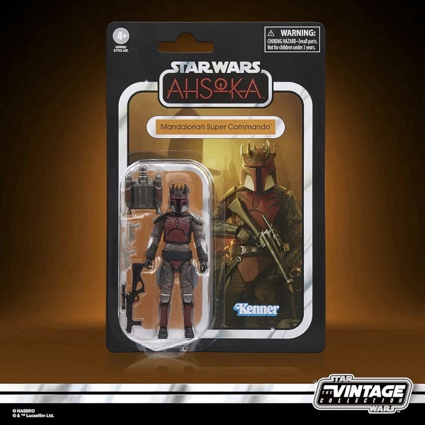 Star Wars: Ahsoka Hasbro 2025 The Vintage Collection (MANDALORIAN SUPER COMMANDO) 4+ New