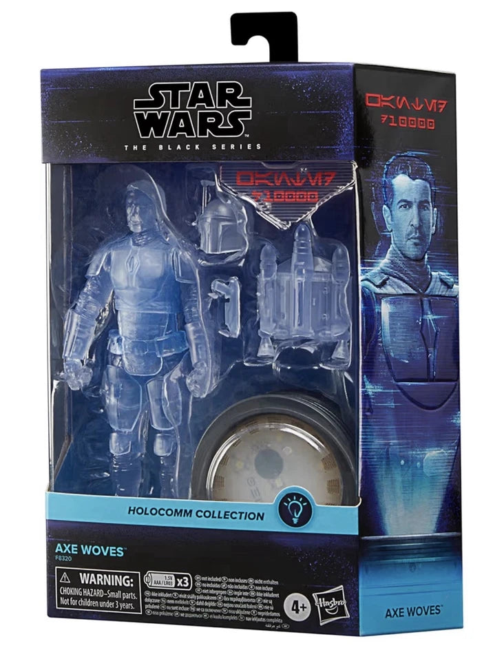 Star Wars: The Black Series Hasbro 2023 Holocomm Collection (AXE WOVES) 4+ New