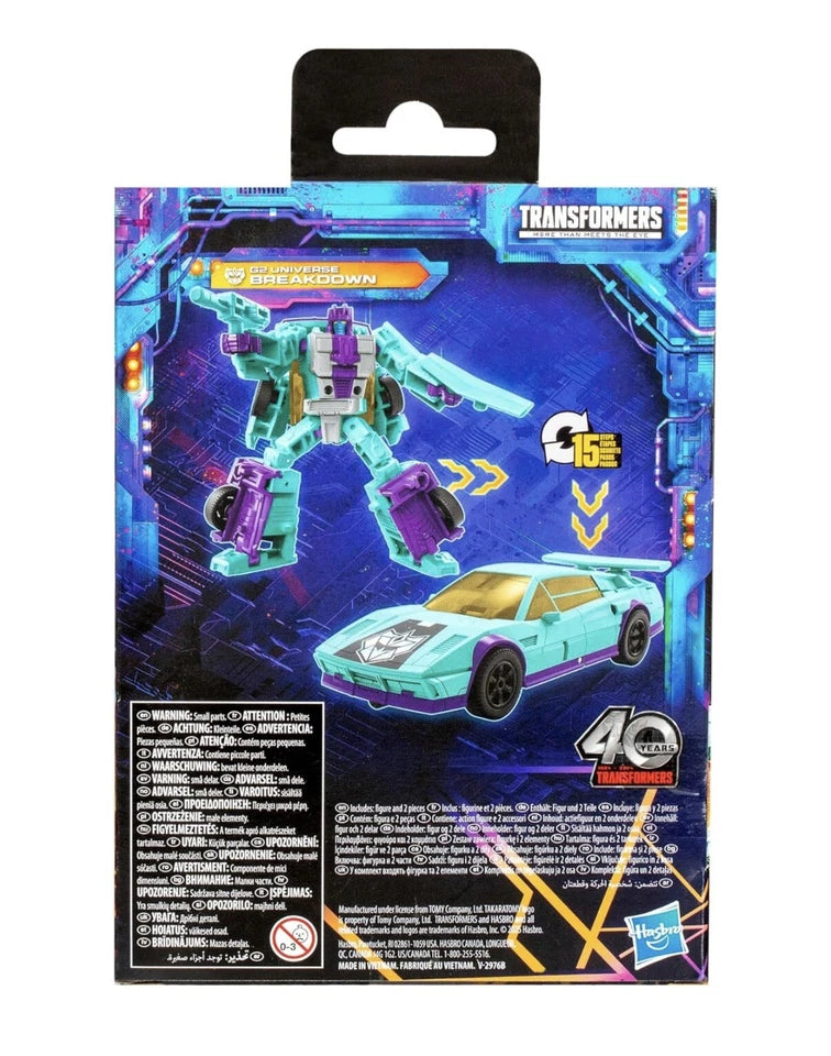 Transformers: Generations Hasbro 2025 Legacy United G2 Universe DC (BREAKDOWN) 8+ New
