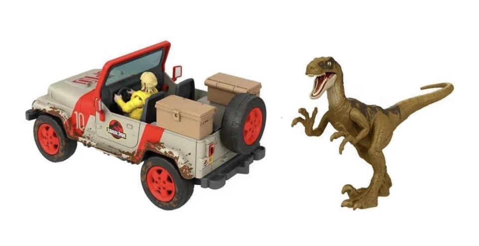Jurassic World: Legacy Collection Mattel 2022 (DR. ELLIE SATTLER - RISKY RESCUE PACK) 4+ New
