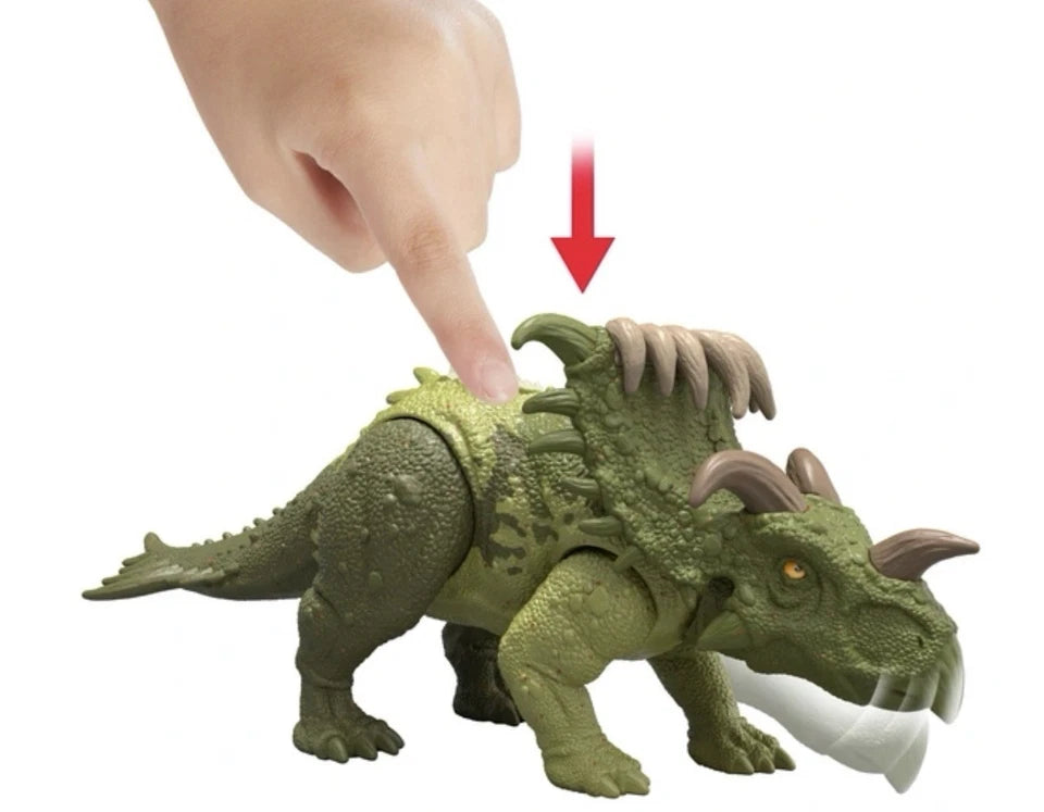 Jurassic World: Survival Mattel 2025 Strike Attack (KOSMOCERATOPS) 4+ Brand New