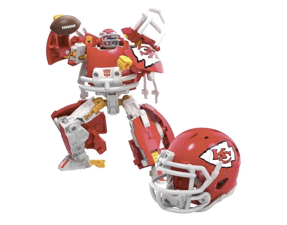 Transformers: Collaborative Hasbro 2025 - NFL KANSAS CITY CHIEFS (KC-59) 8+ New