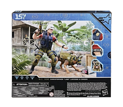 G.I. Joe Classified Series: Hasbro 2025 CHRISTOPHER “LAW” LAVIGNE & ORDER #157 4+ New