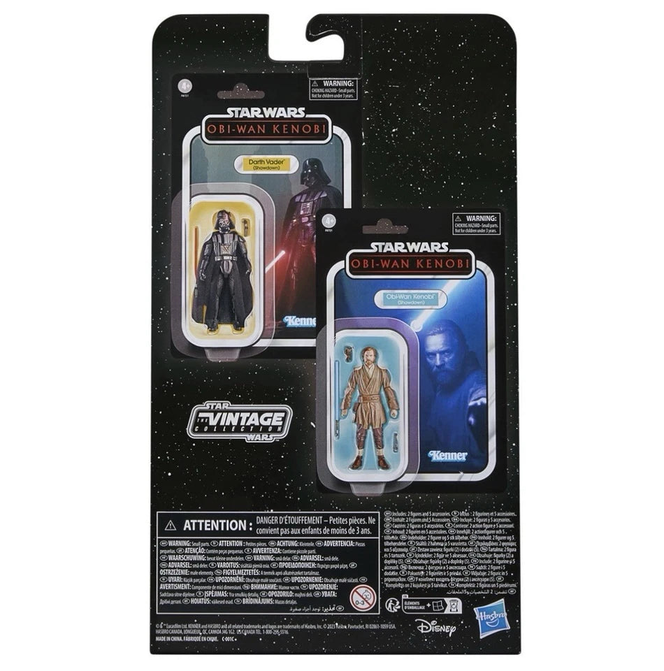 Star Wars: The Vintage Collection Hasbro 2025 OBI-WAN KENOBI & DARTH VADER SHOWDOWN 4+ New