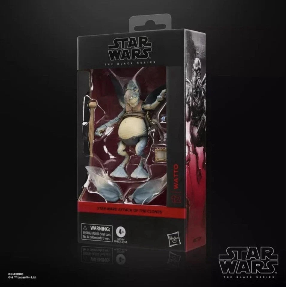 Star Wars: Attack Of The Clones Hasbro 2023 - The Black Series (WATTO) 4+ New