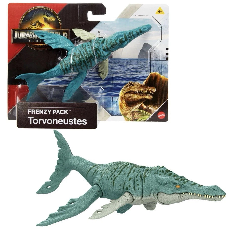Jurassic World: Rebirth - Mattel 2025 Frenzy Pack (TORVONEUSTES) 4+ Brand New