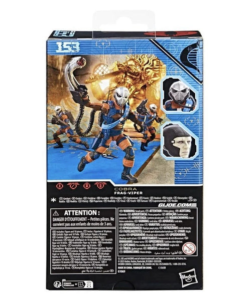 G.I. Joe Classified Series: Hasbro 2025 #153 (FRAG-VIPER) 4+ Brand New