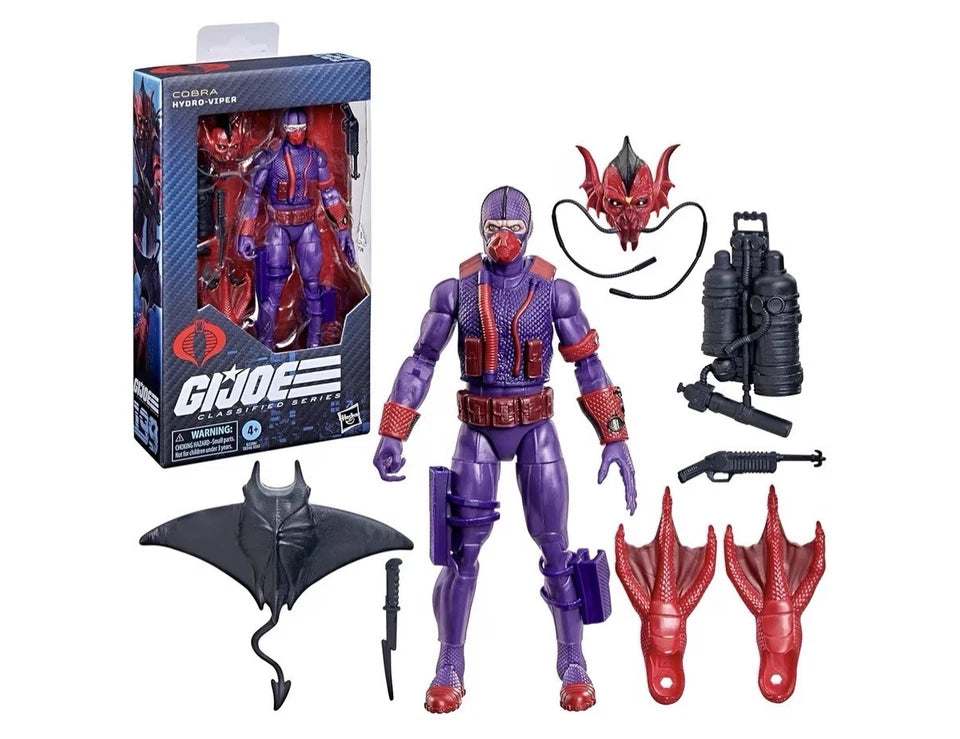 G.I. Joe Classified Series: Hasbro 2026 (COBRA HYDRO-VIPER) #199 4+ New