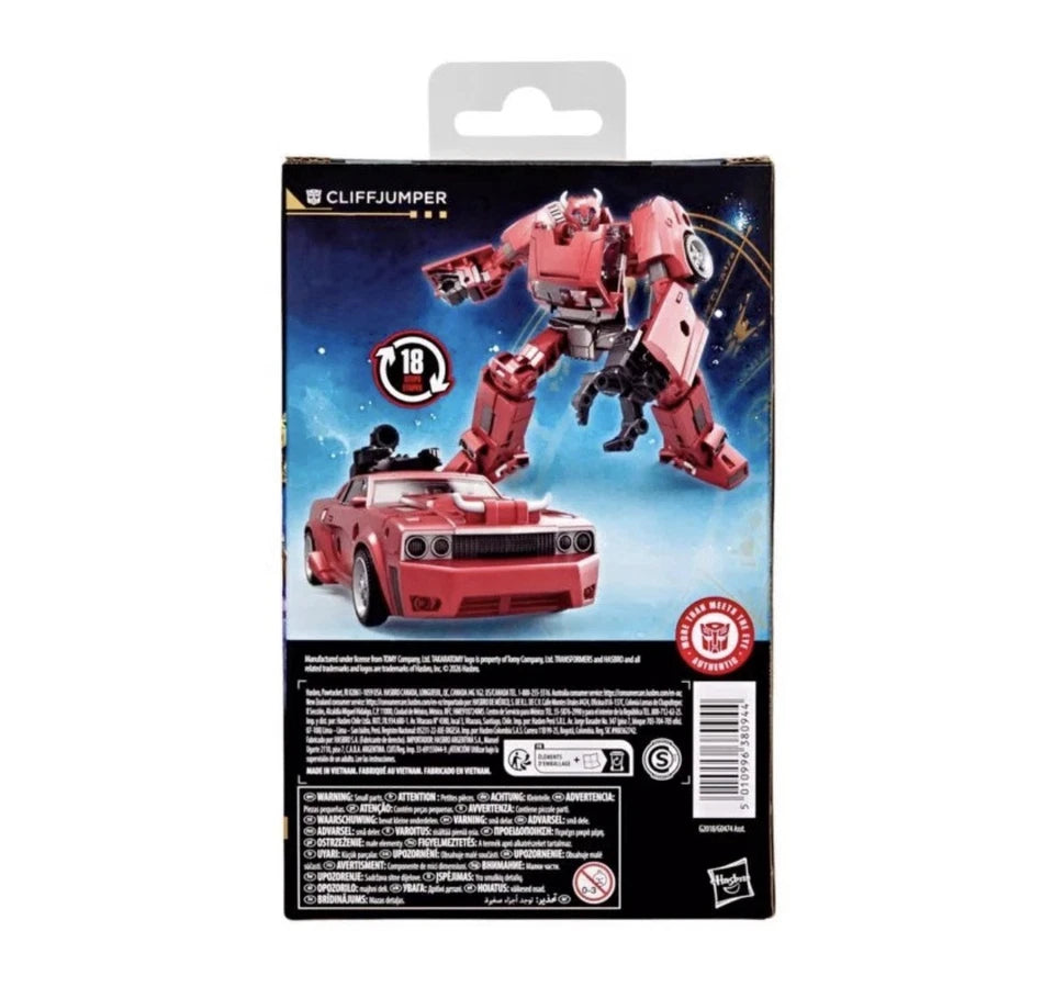 Transformers: Age Of The Primes 2026 Hasbro SS Deluxe Class CLIFFJUMPER 8+ New