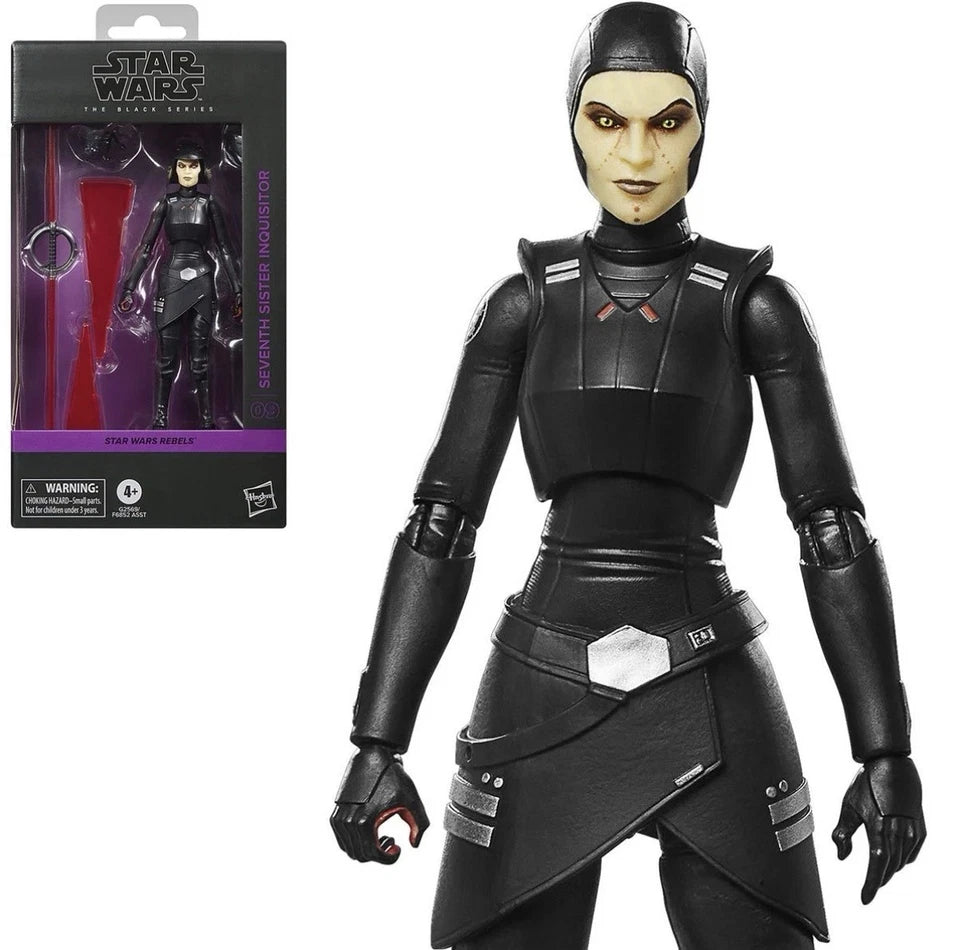 Star Wars: Rebels Hasbro 2025 The Black Series SEVENTH SISTER INQUISITOR 4+ New