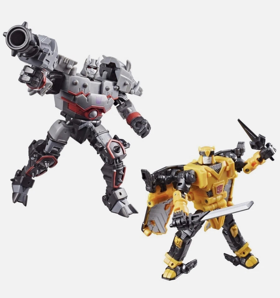 Transformers: Timelines Samurai Warriors Hasbro 2026 MEGATRON & BUMBLEBEE 8+ New