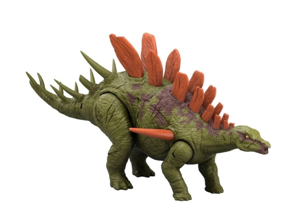 Jurassic World: 2024 Mattel Chaos Theory Netflix Wild Roar (KENTROSAURUS) 4+ New